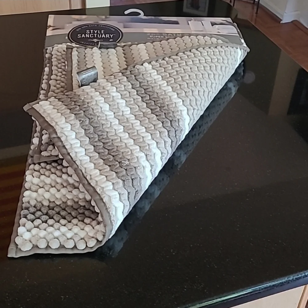 Style Sanctuary 2pc Bath Rug Set